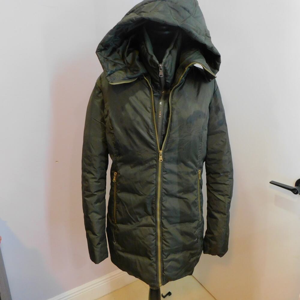 Hawke & Co. Jacket XL Down & Feathers Filled Dark Olive Green Men's - Picture 2 of 9